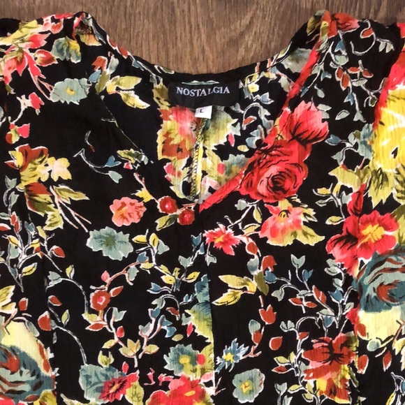 Vintage Floral Tieback Summer Dress - Picture 10 of 17